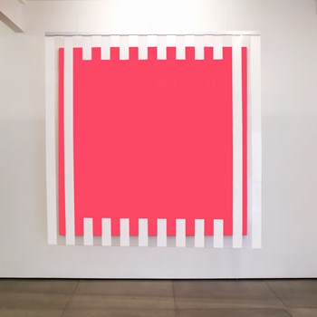 Colors light projection shadows transparency situated works pink by Daniel Buren contemporary artwork mixed media