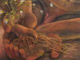 Roots by Alvin Ong contemporary artwork painting