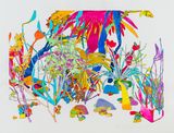 Untitled by Harold Cohen contemporary artwork drawing works on paper
