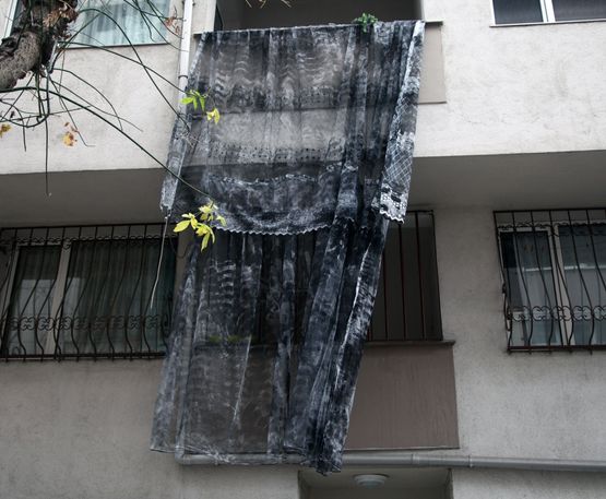 Black Tulle from the series Tulle by Neriman Polat contemporary artwork Photography