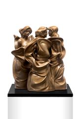 Three Muses Small by Benedicto Cabrera bencab contemporary artwork sculpture