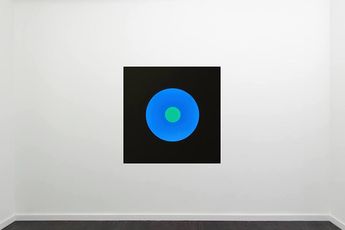 Contemporary art exhibition Adam Barker-Mill Metacolour at Bartha_contemporary Margaret St United Kingdom