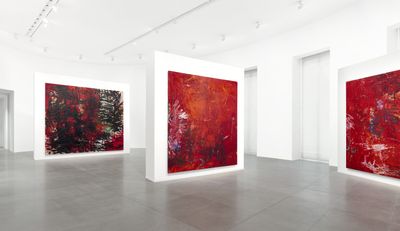 Oscar Murillo Sees Red in Rome