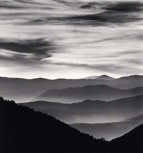 Distant Mountains Passo della Capanelle Pizzoli Abruzzo Italy by Michael Kenna contemporary artwork Photography