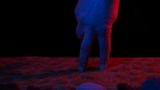Handwalk by Ronnie Van Hout contemporary artwork moving image