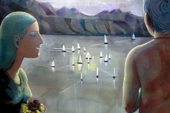 Contemporary art exhibition Carlo DAnselmi Secrets and Mountains at Fabienne Levy Lausanne Switzerland