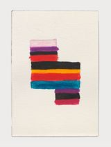Untitled Watercolor Study by Mary Heilmann contemporary artwork works on paper