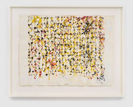 Large Letter Drawing by Brice Marden contemporary artwork Painting