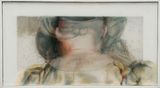 Doll to love by Sandra Del Pilar contemporary artwork painting textile