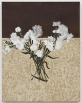 I White Carnations I by Francisco Rodriguez contemporary artwork painting