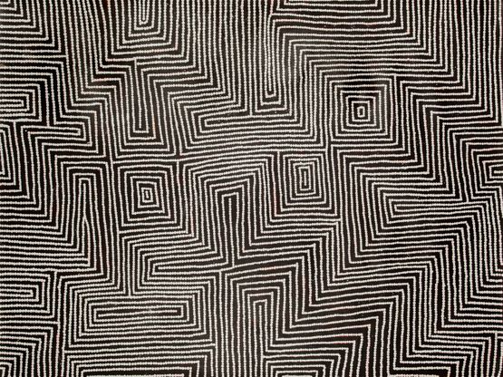 Untitled by Angus Tjungurrayi contemporary artwork Painting