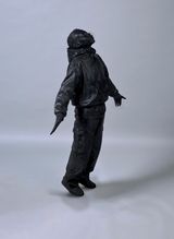 I Cant Forget You My Whole World Turns Blue by Esmaa Mohamoud contemporary artwork sculpture