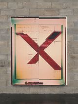 Untitled by Wade Guyton contemporary artwork print