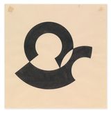 Construction geometrique Geometric Construction by Sophie Taeuber-Arp contemporary artwork drawing works on paper