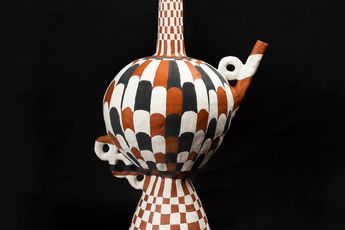 Contemporary art exhibition Peter Cooley Terracotta at Martin Browne Contemporary Sydney Australia