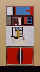 A still life by Nathalie Du Pasquier contemporary artwork painting works on paper