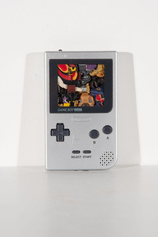 GAME BOY pocket Display by Three contemporary artwork Sculpture