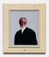 Portrait of Somebody by Llyn Foulkes contemporary artwork painting photography works on paper