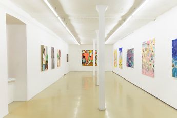 Contemporary art exhibition Group Exhibition FREAKS curated by Daniel Richter at Krinzinger Schottenfeld Austria