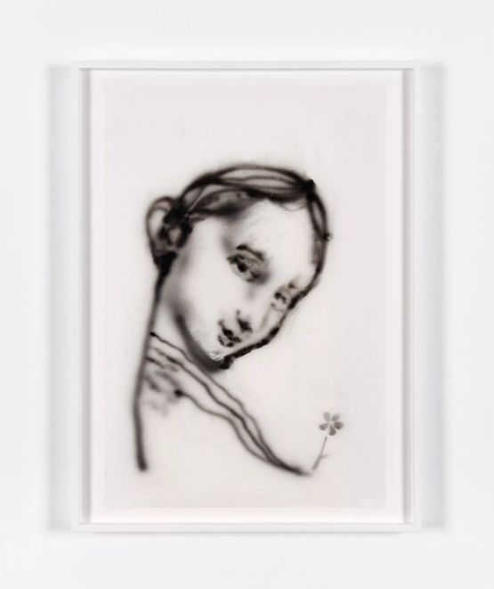 Teenager faces 26 by Alessandro Pessoli contemporary artwork Painting