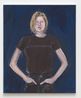 Fransiska with My Bloody Valentine teeshirt by Jean-Philippe Delhomme contemporary artwork Painting