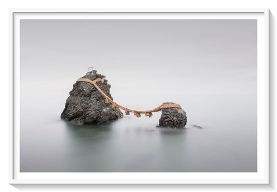 Meoto Iwa Ise Japan by Ulana Switucha contemporary artwork Print