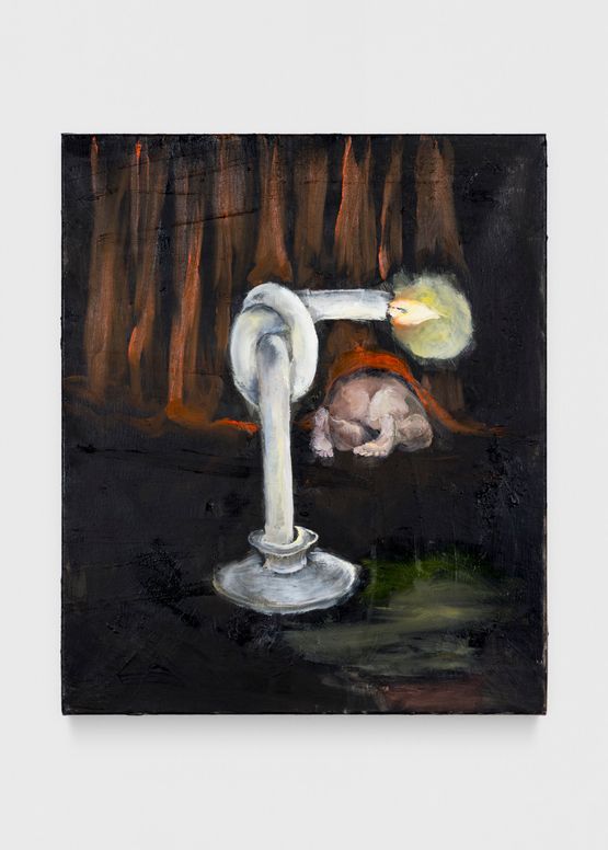 Danke ich schlafe gut 4 by Klodin Erb contemporary artwork Painting