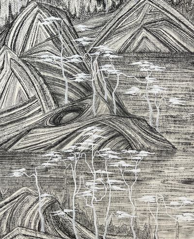 Huang Yuxings Monochromatic Studies of Landscape at Almine Rech