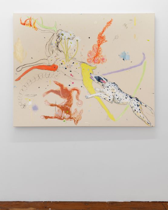 Dogma Desire and Departure 4 by Robby Bennett contemporary artwork Painting