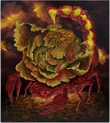 Venin Vein by Kat Lyons contemporary artwork painting