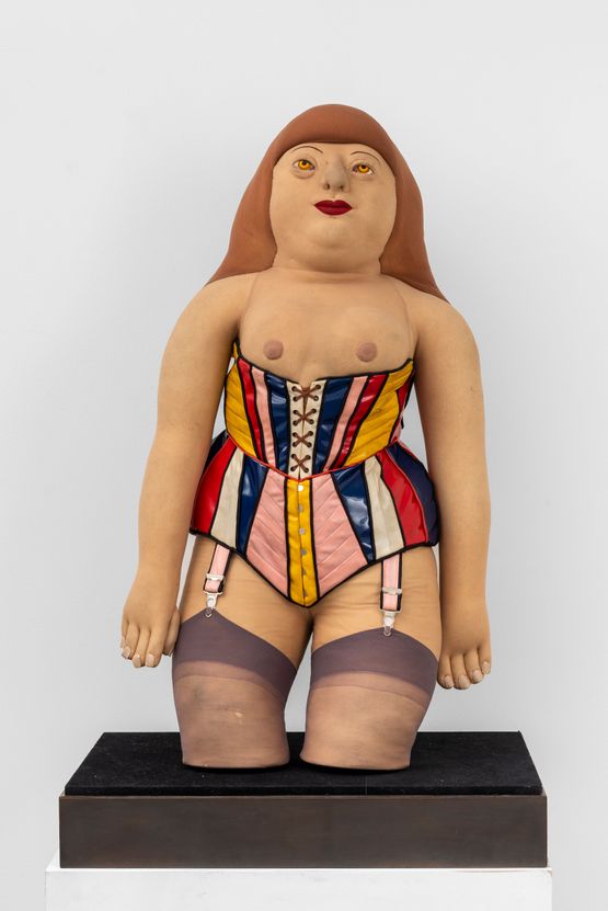 Lindner Doll by Jann Haworth contemporary artwork Sculpture