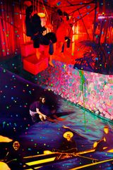 Doa Abadi Dunia Fantasi Eternal Prayer A Fantasy World by Zico Albaiquni contemporary artwork painting works on paper