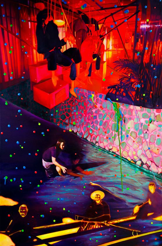 Doa Abadi Dunia Fantasi Eternal Prayer A Fantasy World by Zico Albaiquni contemporary artwork Painting