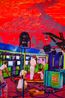 To Navigate and Be a Pirate in the Cost to be in theFrame of the Scene by Zico Albaiquni contemporary artwork Painting