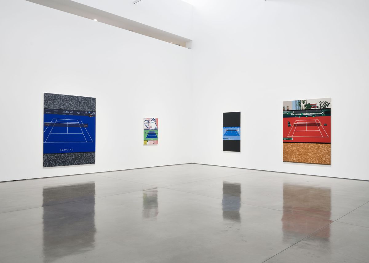 Jonas Wood' at Gagosian, Beverly Hills, Los Angeles, United States