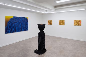 Contemporary art exhibition Hyojun Kim The Orbit at LAB201