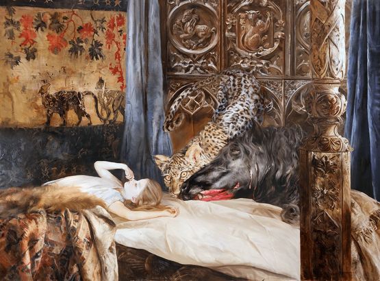The Transformation by Guillermo Lorca contemporary artwork Painting