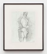Untitled Preparatory Drawing by Tom of Finland contemporary artwork works on paper drawing