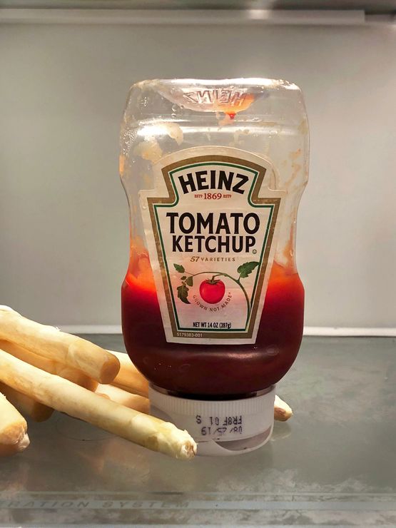 White Asparagus and Ketchup by Roe Ethridge contemporary artwork Photography