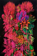 Like A Hill So It Becomes Shady by Eko Nugroho contemporary artwork painting