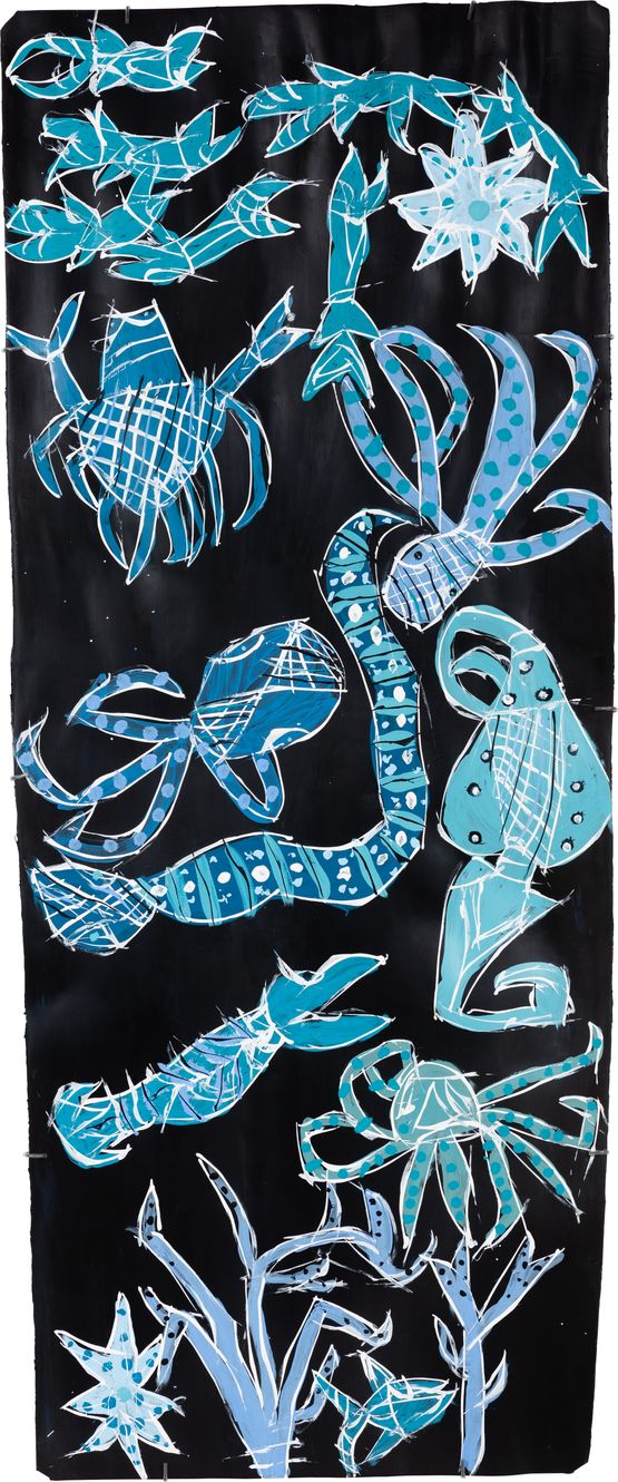Warramiri by Dhambit Mununggurr contemporary artwork Painting
