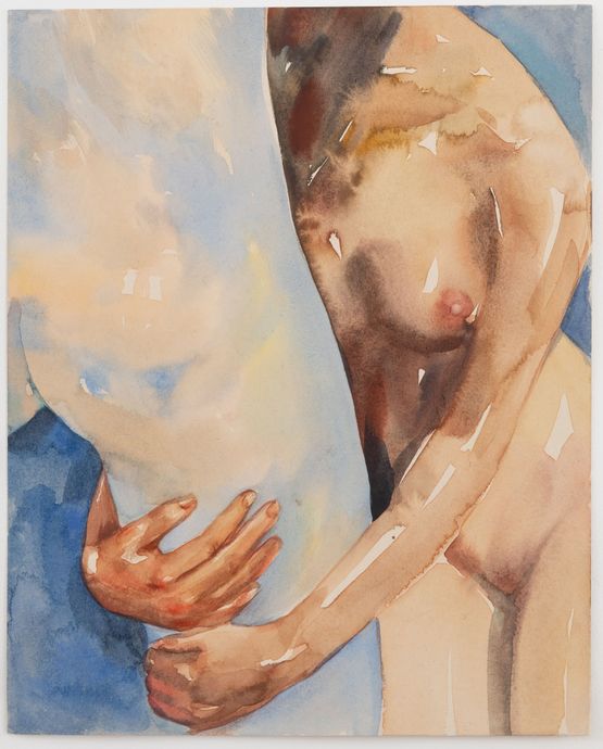 T like Tearcolors by Oda Jaune contemporary artwork Painting