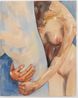 T like Tearcolors by Oda Jaune contemporary artwork Painting