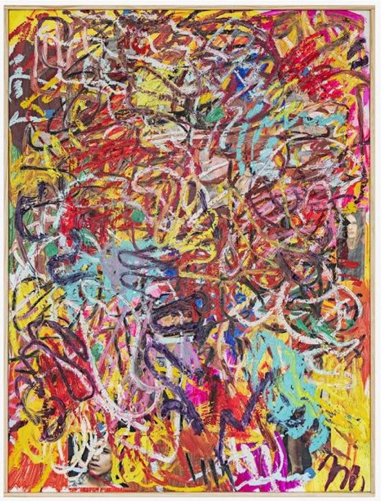A Lure Painting 5 by Richard Hawkins contemporary artwork Painting