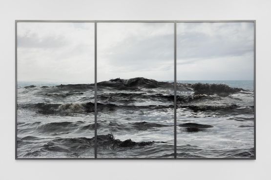 The Day the Ocean turned Black by Julius Von Bismarck contemporary artwork Print