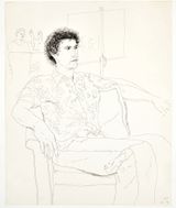 Tim Macdonald by David Hockney contemporary artwork works on paper