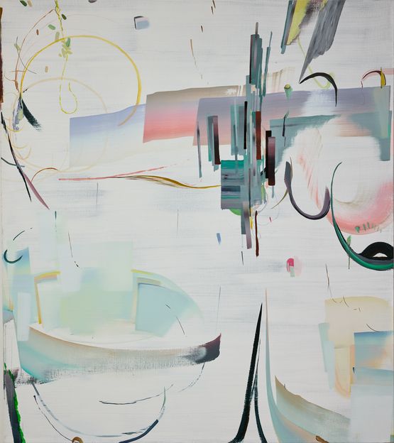Fold by Qingzhen Han contemporary artwork Painting