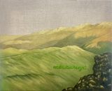 Paisaje andino I by Gabriela Bettini contemporary artwork painting textile