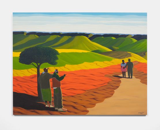Usegane Isosha  Married To A Soldier by Sibusiso Duma contemporary artwork Painting