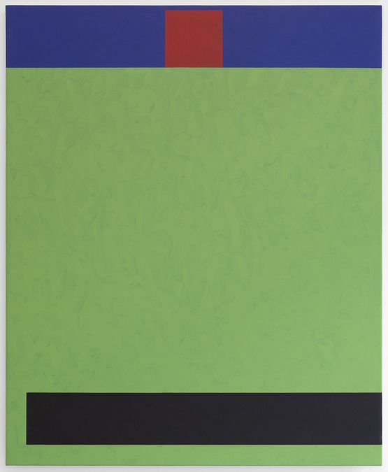 Painting Green by Milan Mrkusich contemporary artwork Painting